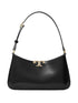 Tory Burch Eleanor Slim Leather Shoulder Bag Black black