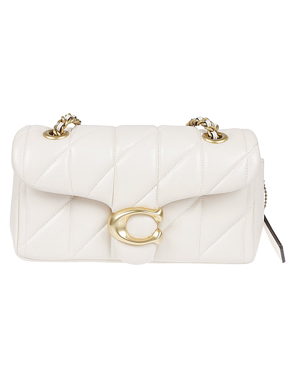 Coach Tabby 20 Nappa Leather Shoulder Bag White White
