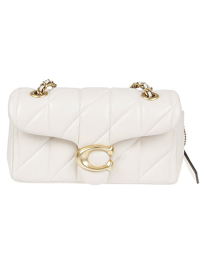 Coach Tabby 20 Nappa Leather Shoulder Bag White White