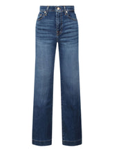 Seven Indigo Blue Modern Dojo Wide-Leg Jeans Blue