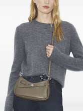 Tory Burch Kira Pebbled Leather Shoulder Bag Dove Grey dove grey