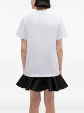 Ganni Graphic Organic Cotton T-shirt White