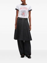 Ganni Graphic Print Organic T-Shirt White