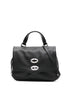Zanellato Postina Daily Baby Leather Handbag Black