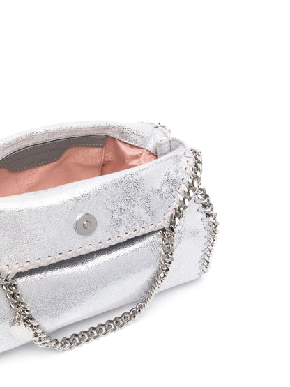Stella McCartney Falabella Mini Tote Bag Silver
