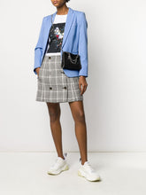 Stella McCartney Falabella Tiny Chain-Link Faux-Leather Black Crossbody Bag Black