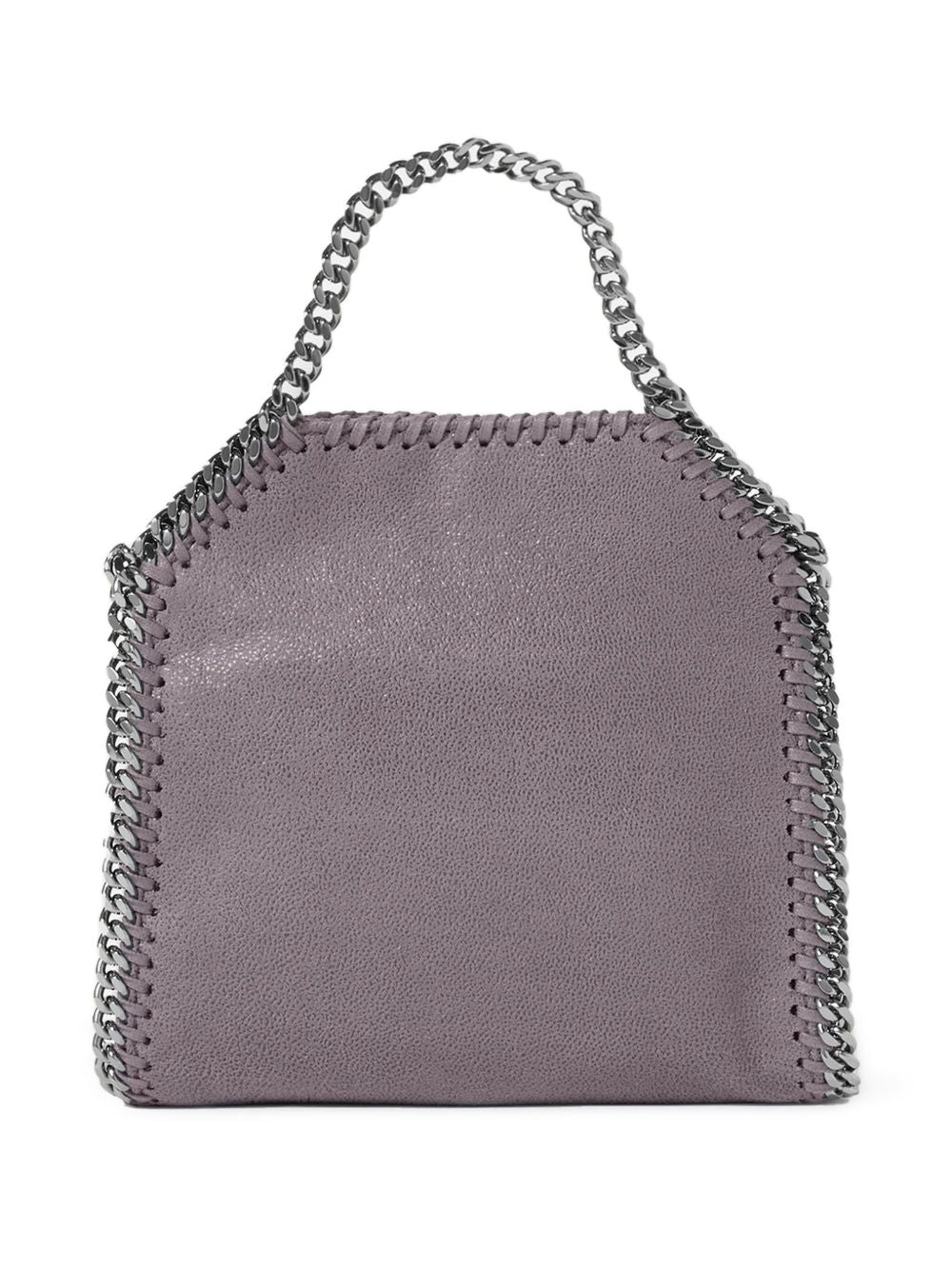 Stella McCartney Falabella Tiny Chain-Detail Crossbody Bag Grey
