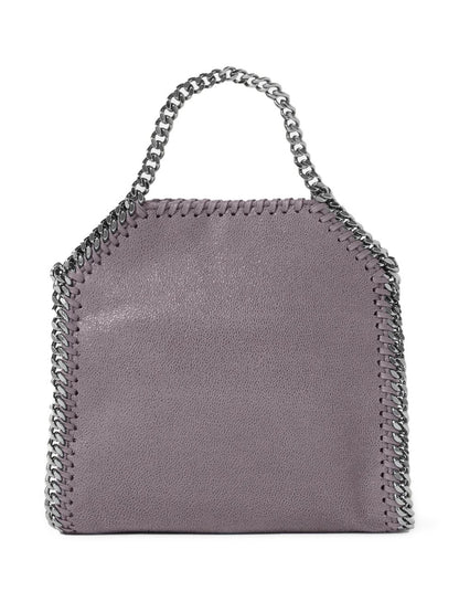 Stella McCartney Falabella Tiny Chain-Detail Crossbody Bag Grey