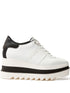 Stella McCartney Sneakelyse Platform Lace-Up Sneakers White