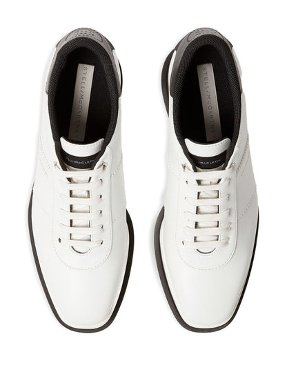 Stella McCartney Sneakelyse Platform Lace-Up Sneakers White