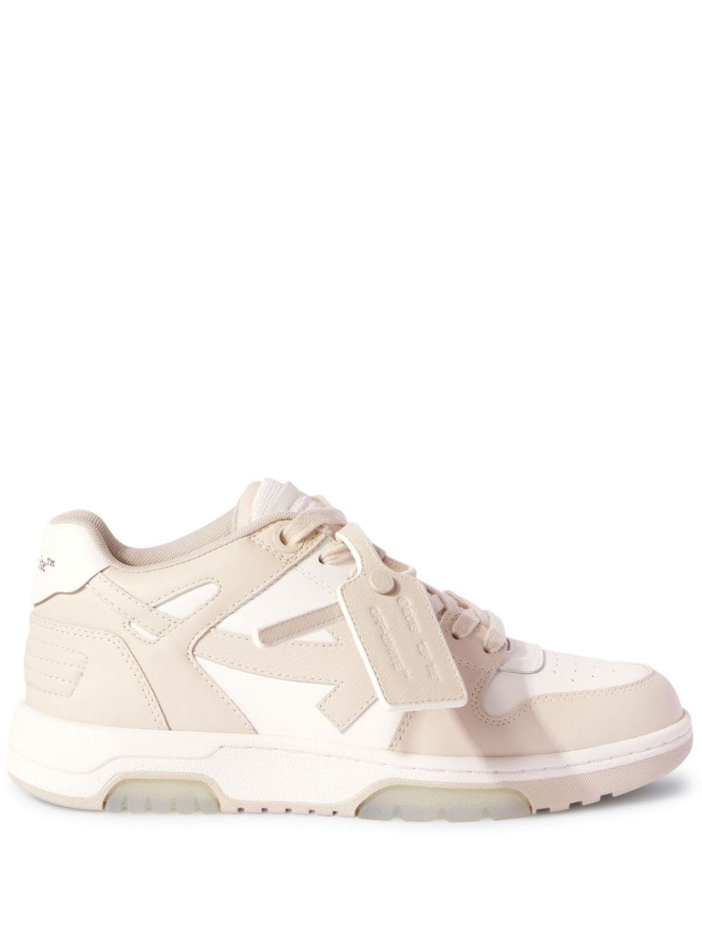 Off White OUT OF OFFICE sneakers BEIGE