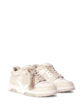 Off White OUT OF OFFICE sneakers BEIGE