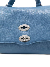 Zanellato Postina Daily Baby Leather Handbag Blue