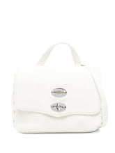 Zanellato Postina Daily Baby Leather Handbag White