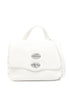 Zanellato Postina Daily Baby Leather Handbag White