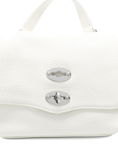 Zanellato Postina Daily Baby Leather Handbag White