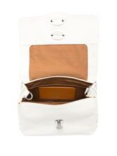 Zanellato Postina Daily Baby Leather Handbag White