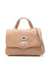 Zanellato Postina Daily Baby Leather Bag Light brown