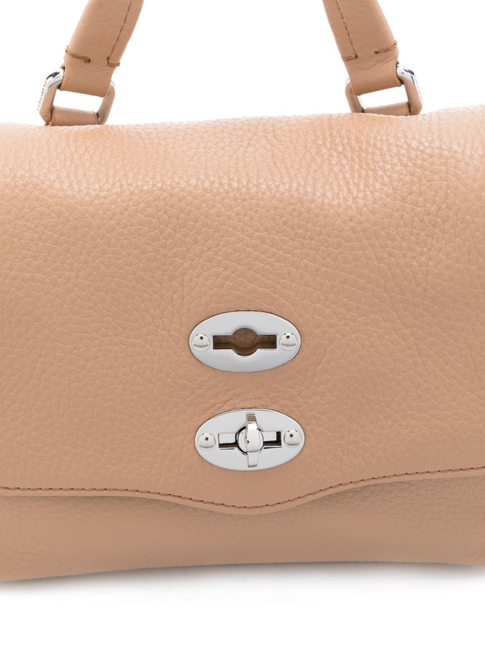 Zanellato Postina Daily Baby Leather Bag Light brown