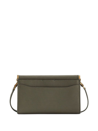 Dolce &amp; Gabbana Phone Bag With Gold Details Green
