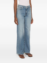 Seven Dojo Flared Denim Jeans Blue