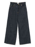Ganni Baggy Organic Cotton Jeans Blue blue