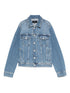 Seven Denim Trucker Jacket Clear Blue