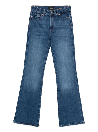 Seven Leggy Bootcut Jeans Blue blue