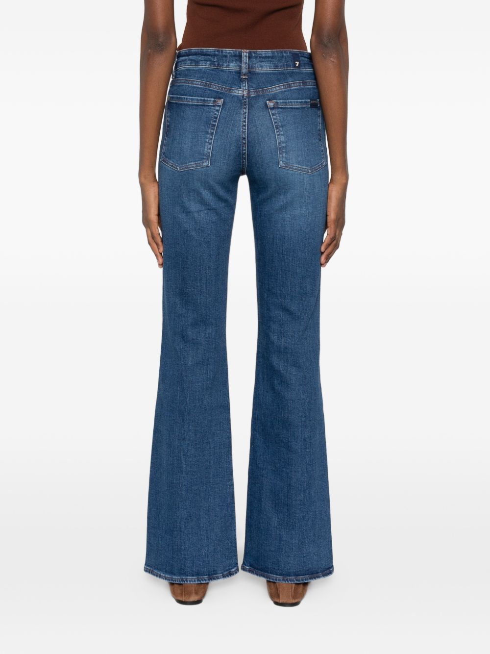Seven Leggy Bootcut Jeans Blue blue