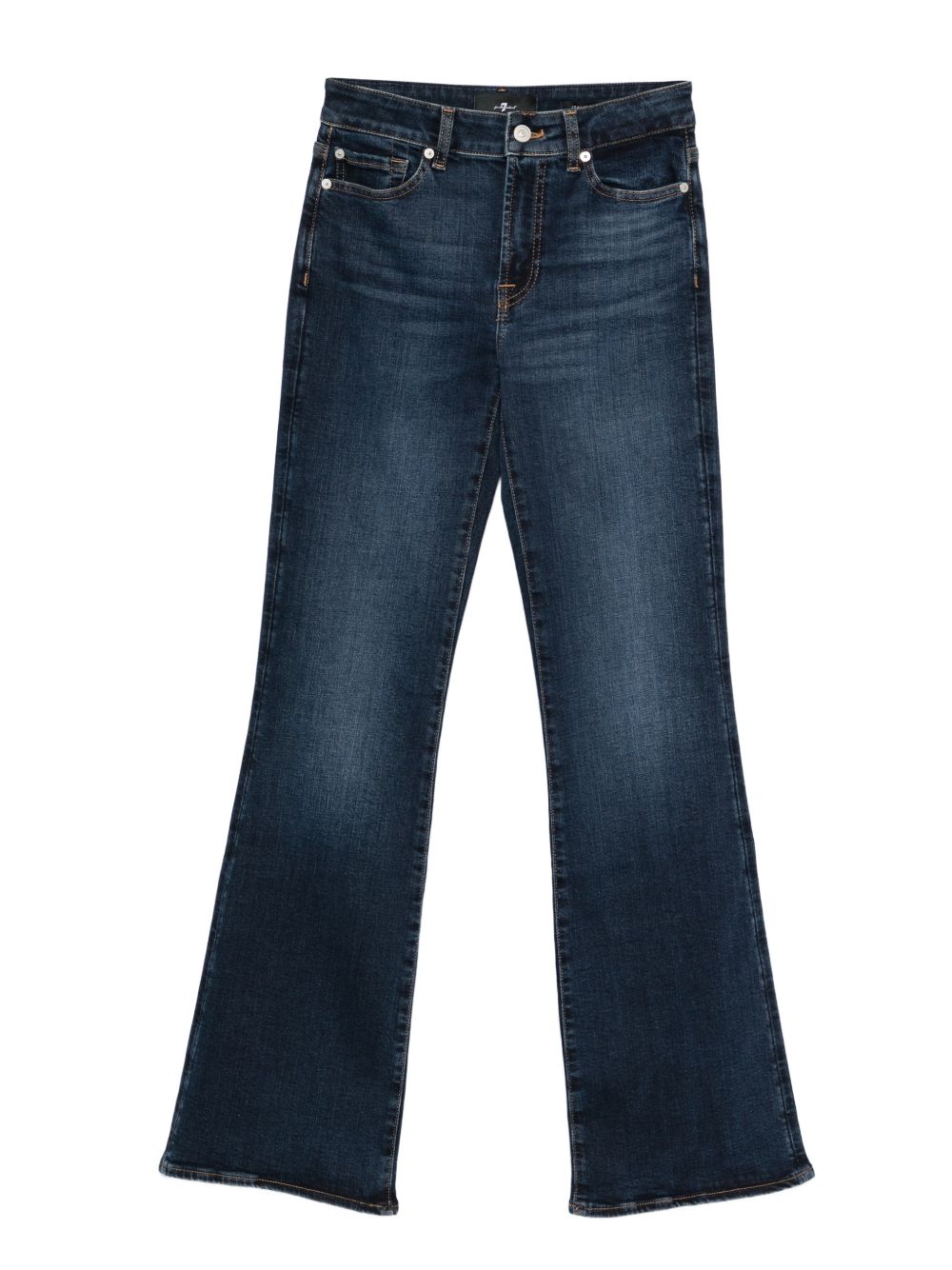 Seven Leggy Bootcut Denim Jeans Blue
