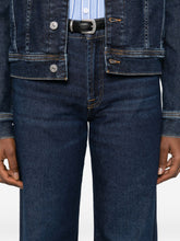 Seven Lotta Straight Denim Jeans Blue