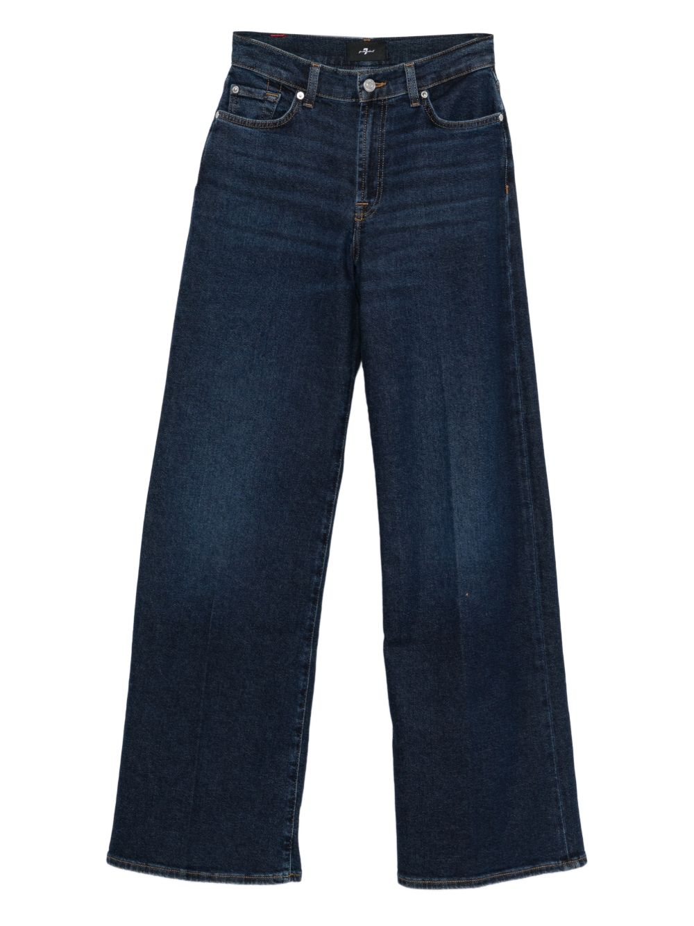 Seven Lotta Straight Denim Jeans Blue