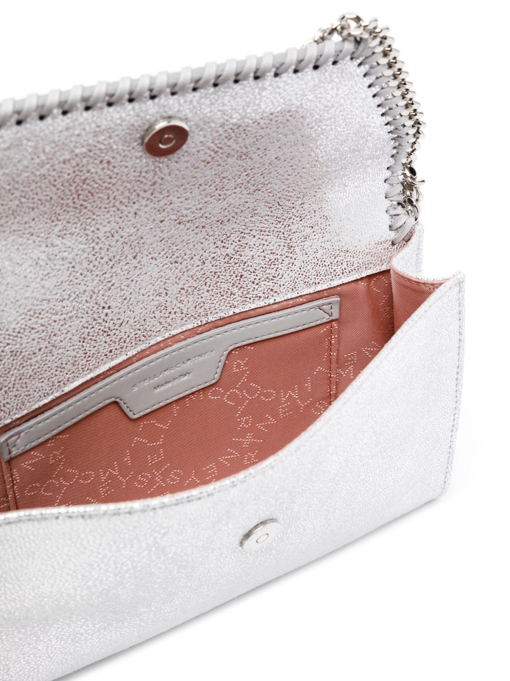 Stella McCartney Falabella Wallet Chain Silver Silver