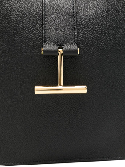 Tom Ford Tara Small Leather Shoulder Bag Black