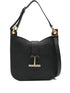 Tom Ford Tara Small Leather Shoulder Bag Black