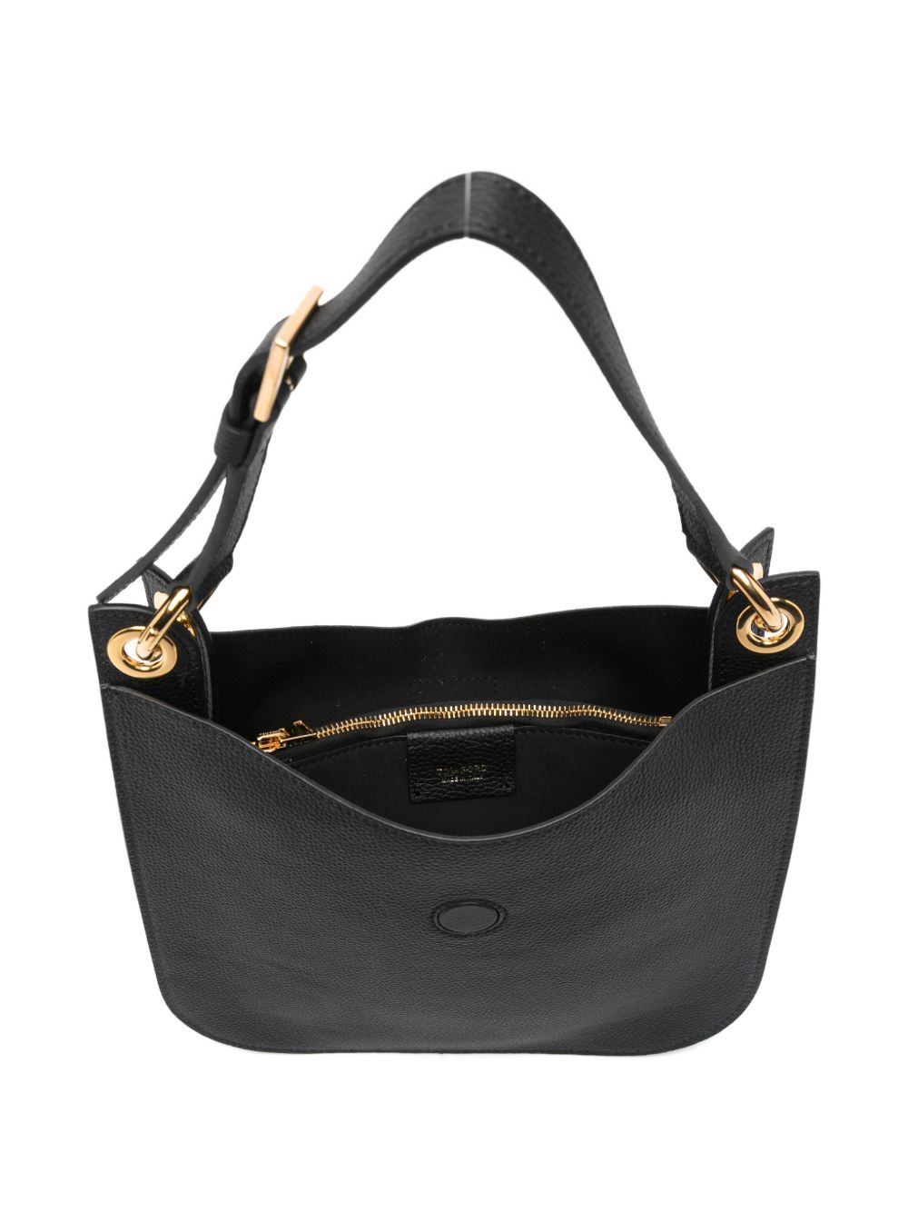Tom Ford Tara Small Leather Shoulder Bag Black