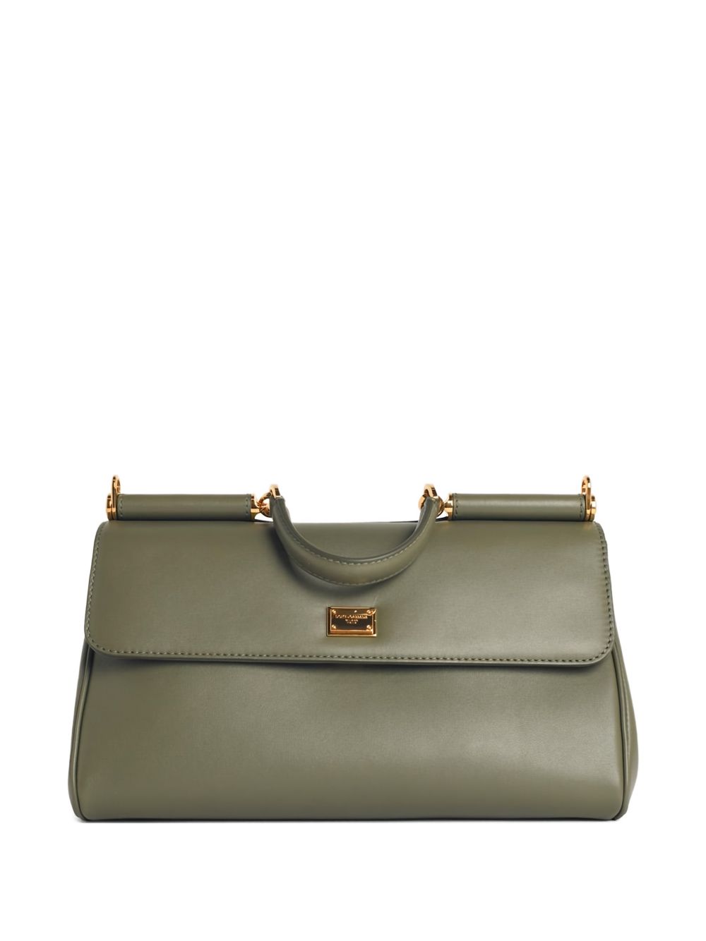 Dolce &amp; Gabbana sicily soft leather handbag green green