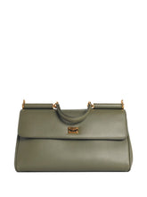Dolce & Gabbana sicily soft leather handbag green green