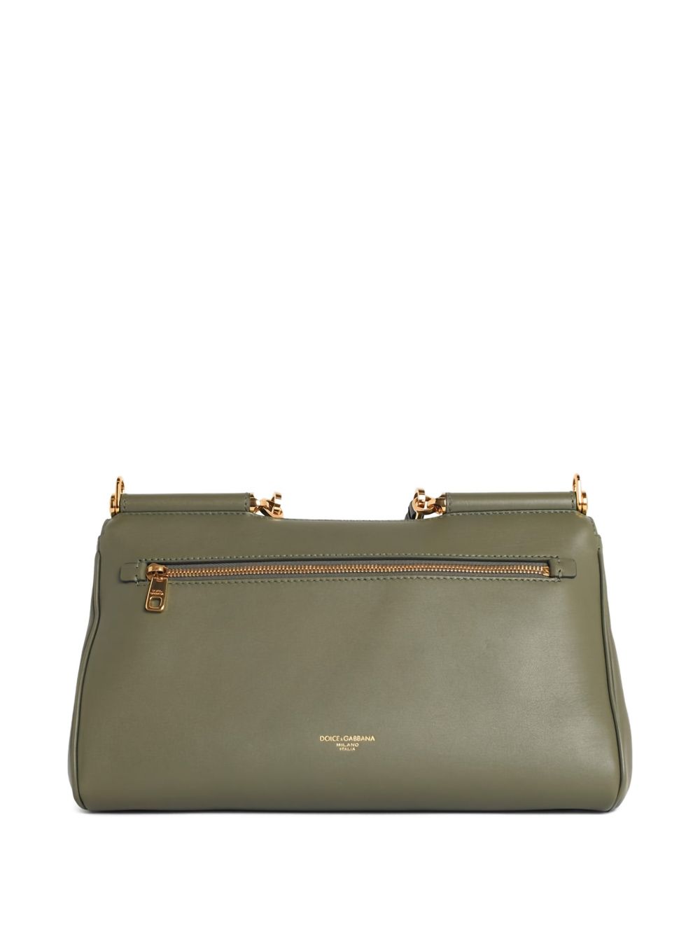 Dolce &amp; Gabbana sicily soft leather handbag green green