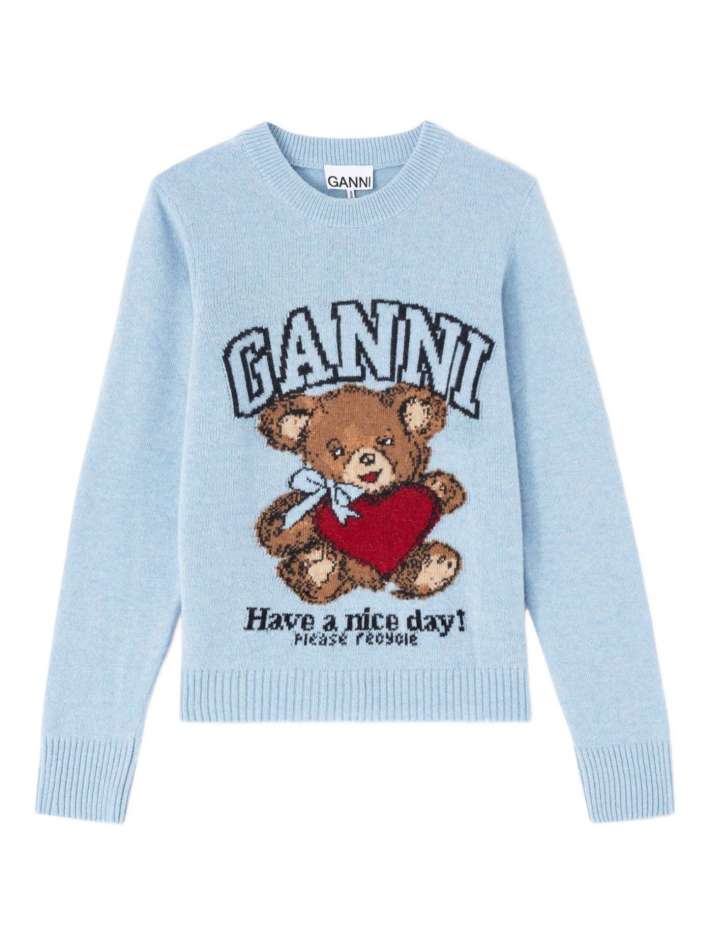 Ganni Sweaters - Azzurro
