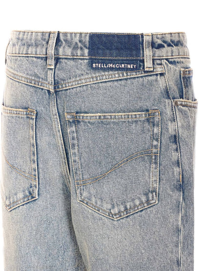 Stella McCartney Flared Denim Slim Jeans Blue