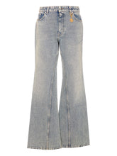 Stella McCartney Flared Denim Slim Jeans Blue