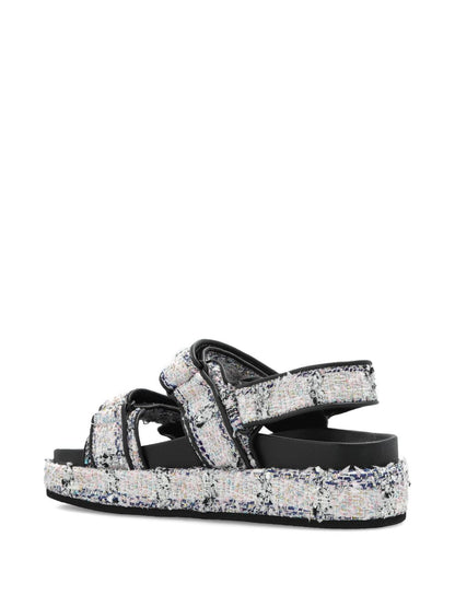 Tory Burch Kira Sport Platform Sandals Black black