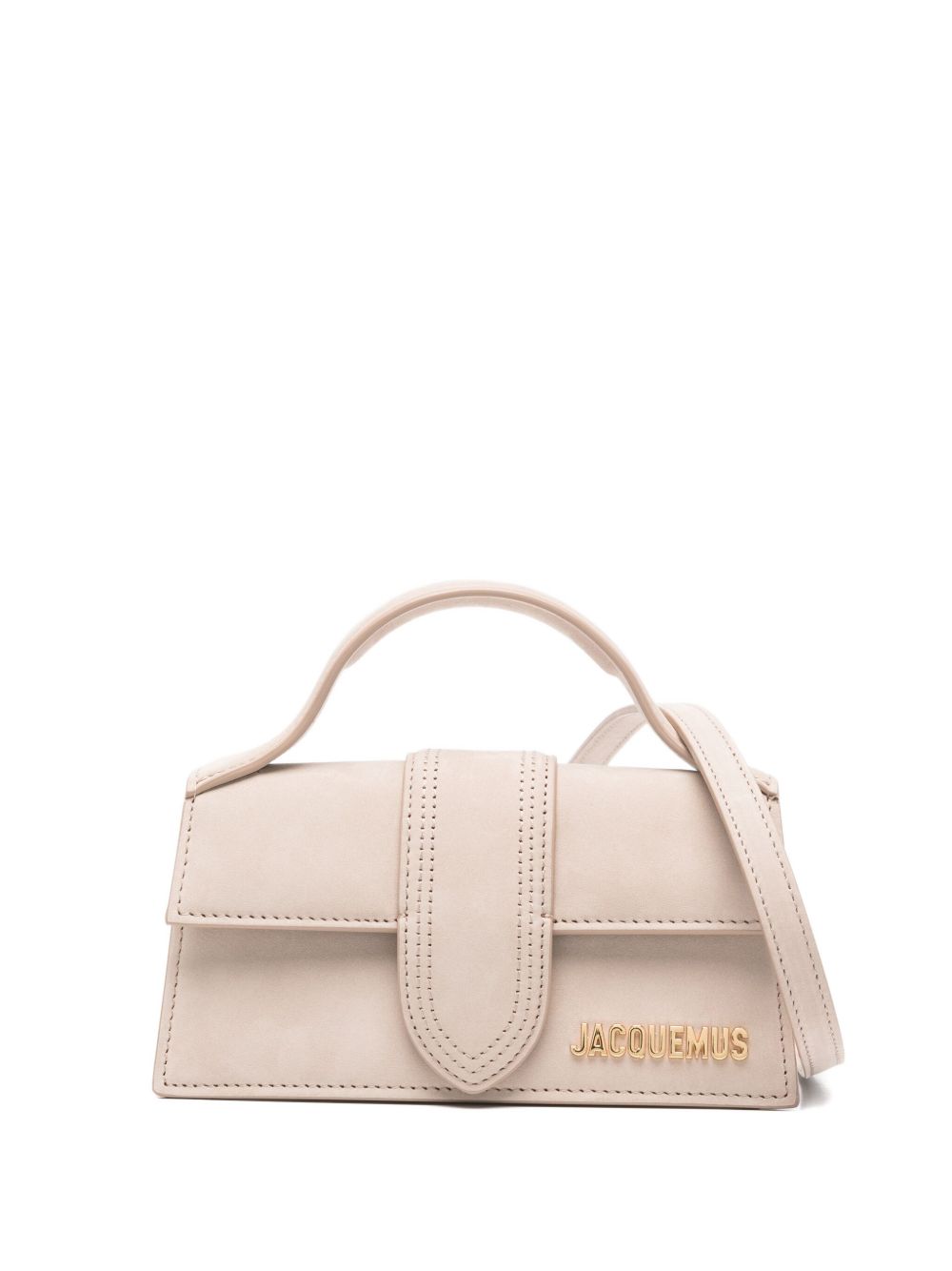JACQUEMUS Le Bambino Leather Mini Bag Beige
