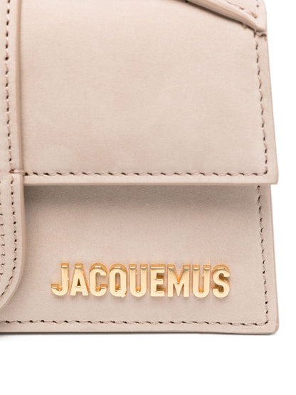 JACQUEMUS Le Bambino Leather Mini Bag Beige