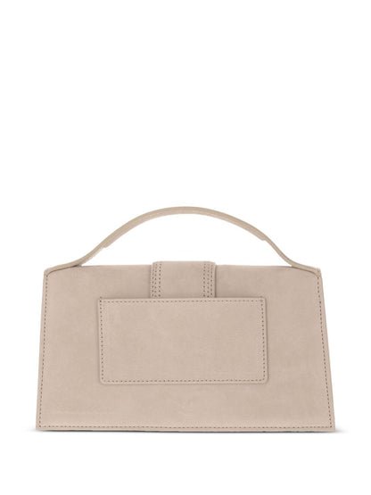 JACQUEMUS Le Grand Bambino Leather Bag Beige