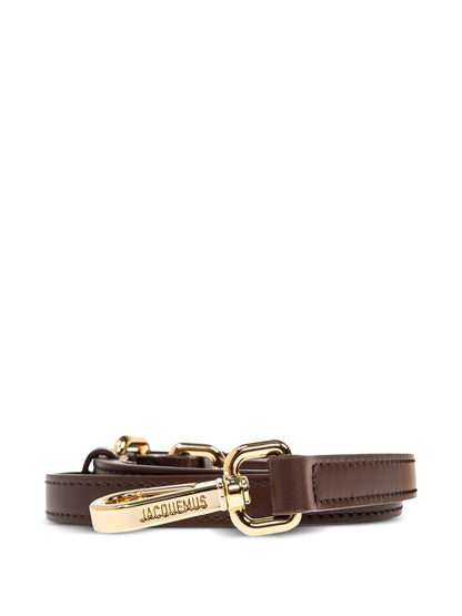 JACQUEMUS Le Grand Bambino Handbag Brown