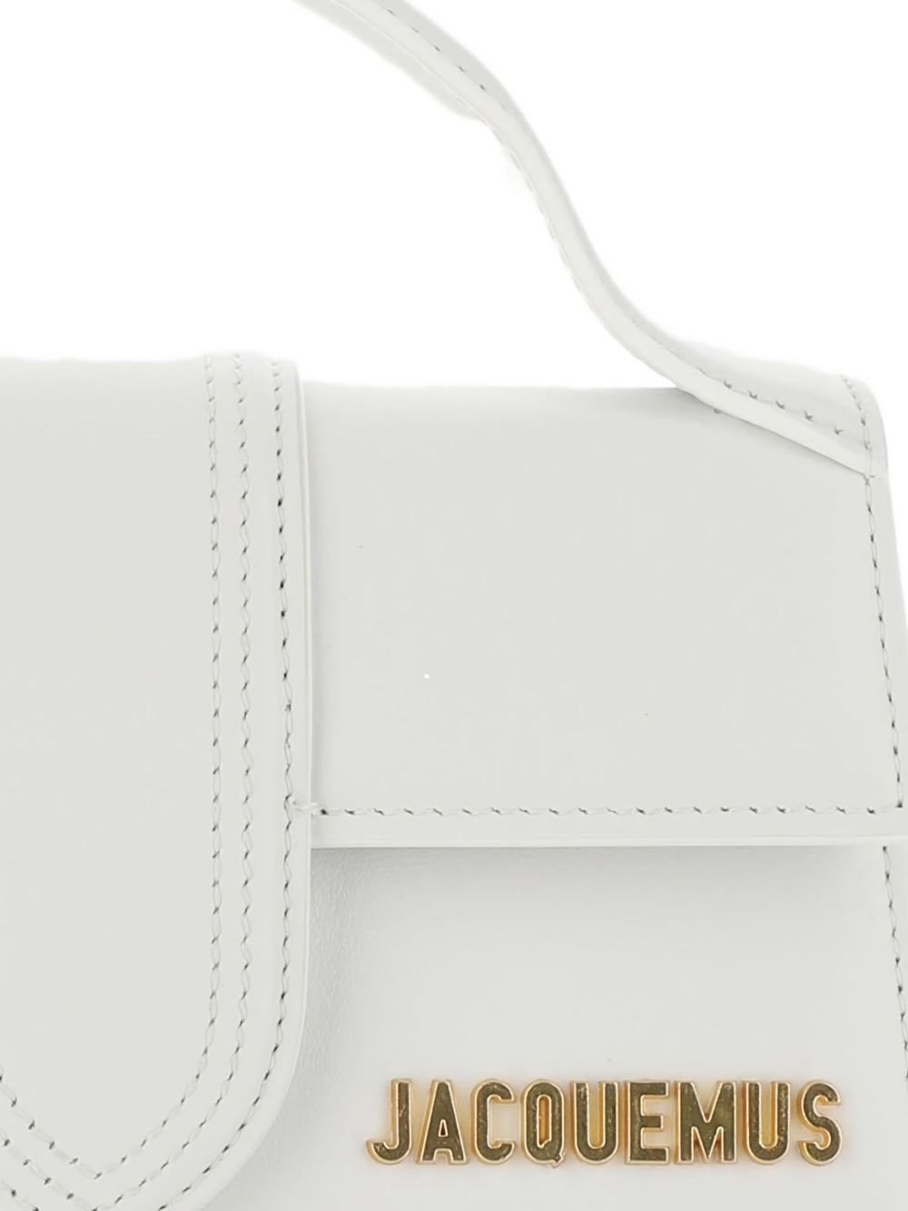 jacquemus le grand bambino handbag white