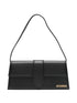 jacquemus le bambino long leather bag black