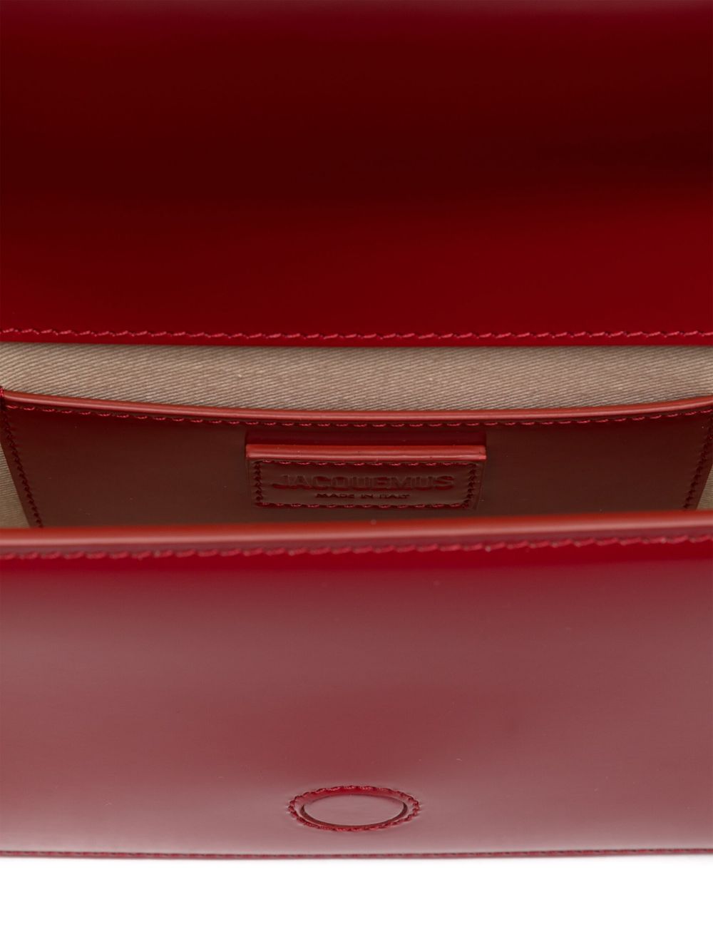 JACQUEMUS Le Bambino Long Shoulder Bag Red